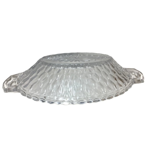 Pretty Handled Serving DIsh approx 9" long with handles & 4" Wide A+ Stuff A+ Stuff