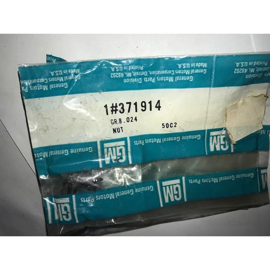Genuine GM Part - No 371914 -NUT -GR 8.024 -new in package -vintage discontinued General Motors Replacement Auto Part -Auto Part/ free ship! GM A+ Stuff Nuts & Bolts