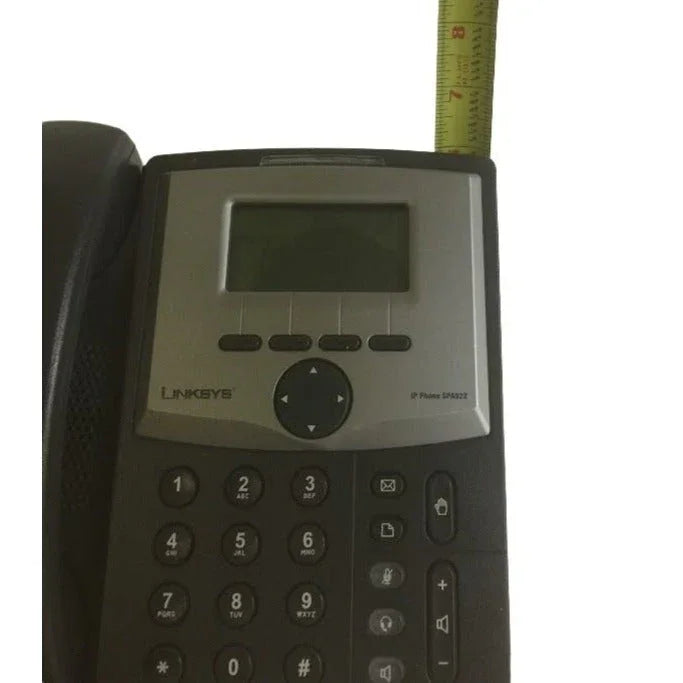 Linksys SPA922 IP Phone - Business Series - Desktop Handset - previously used - no cords or instructions included LINKSYS A+ Stuff Corded Phones