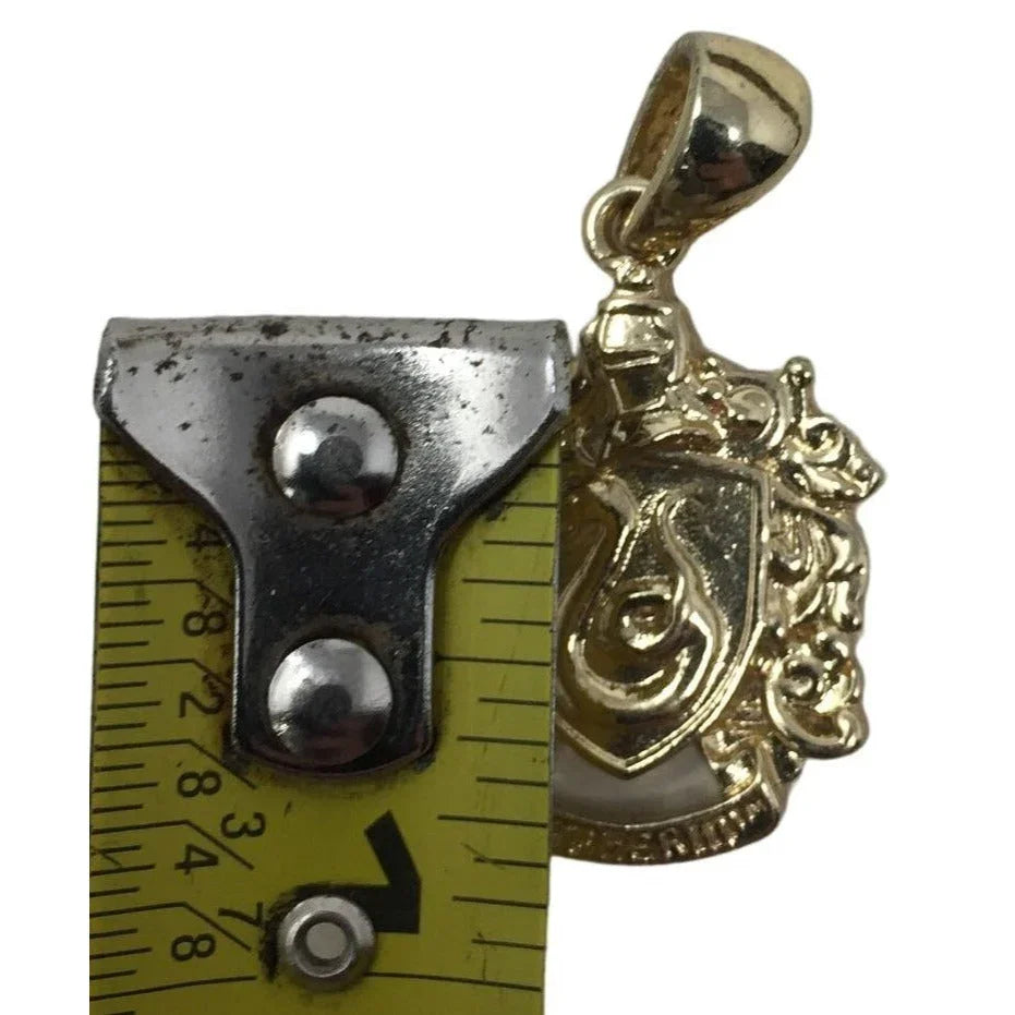 Slytherin Harry Potter Hogwarts Gold Tone Pendant Harry Potter A+ Stuff