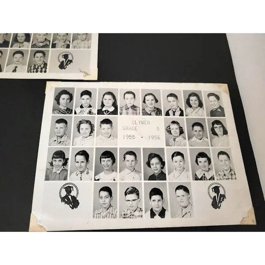 Photo Album from Clymer School - Class Photos for one class 1951-1963 (Clymer New York, I believe) - Class photos and senior photos -penpals Clymer School A+ Stuff yearbook