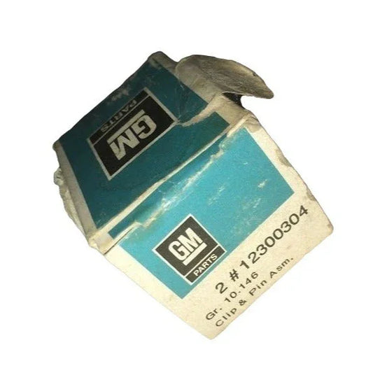 Genuine GM Part CLIP & PIN Assembly - No. 12300304 - NOS - Vintage General Motors OEM Replacement Auto Part - New Old Stock GM A+ Stuff CLIP AND PIN ASSEMBLY