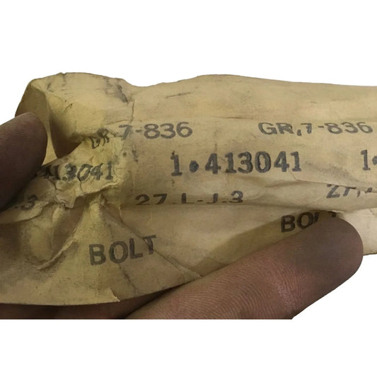 Genuine GM Part - No 413041 - BOLT - GR 7-836 - no package - vintage discontinued General Motors Parts - GM A+ Stuff bolt