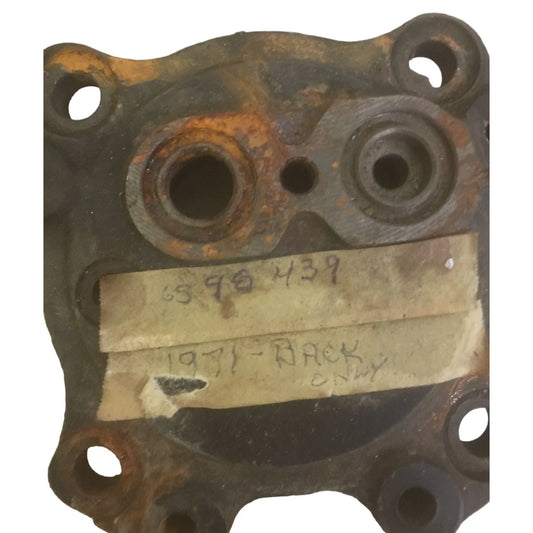 Vintage Auto Part no 659839 -1971 auto part - Back only - some rust and wear - see photos - Discontinued General Motors OEM Part GM A+ Stuff