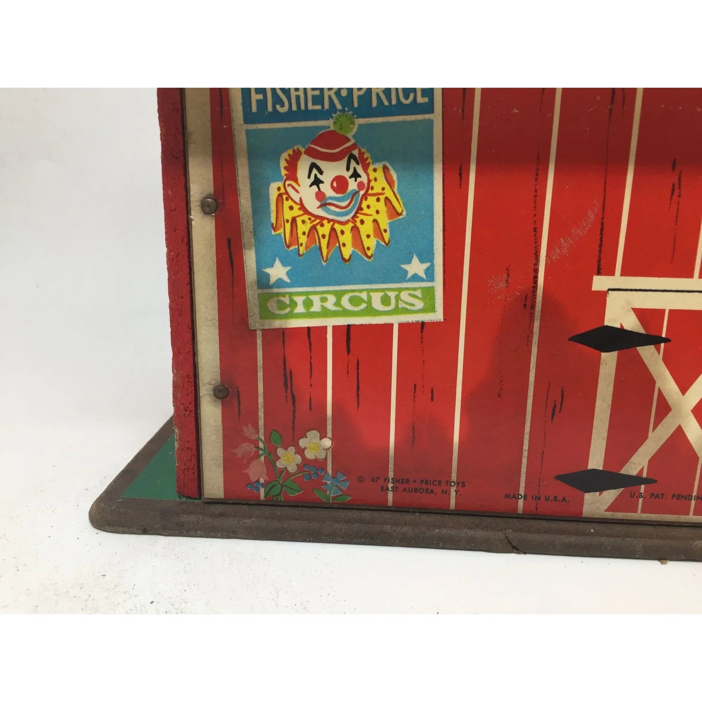 Vintage Fisher Price Play Family Farm- Broken Door/Needs to be Cleaned - A+ Stuff