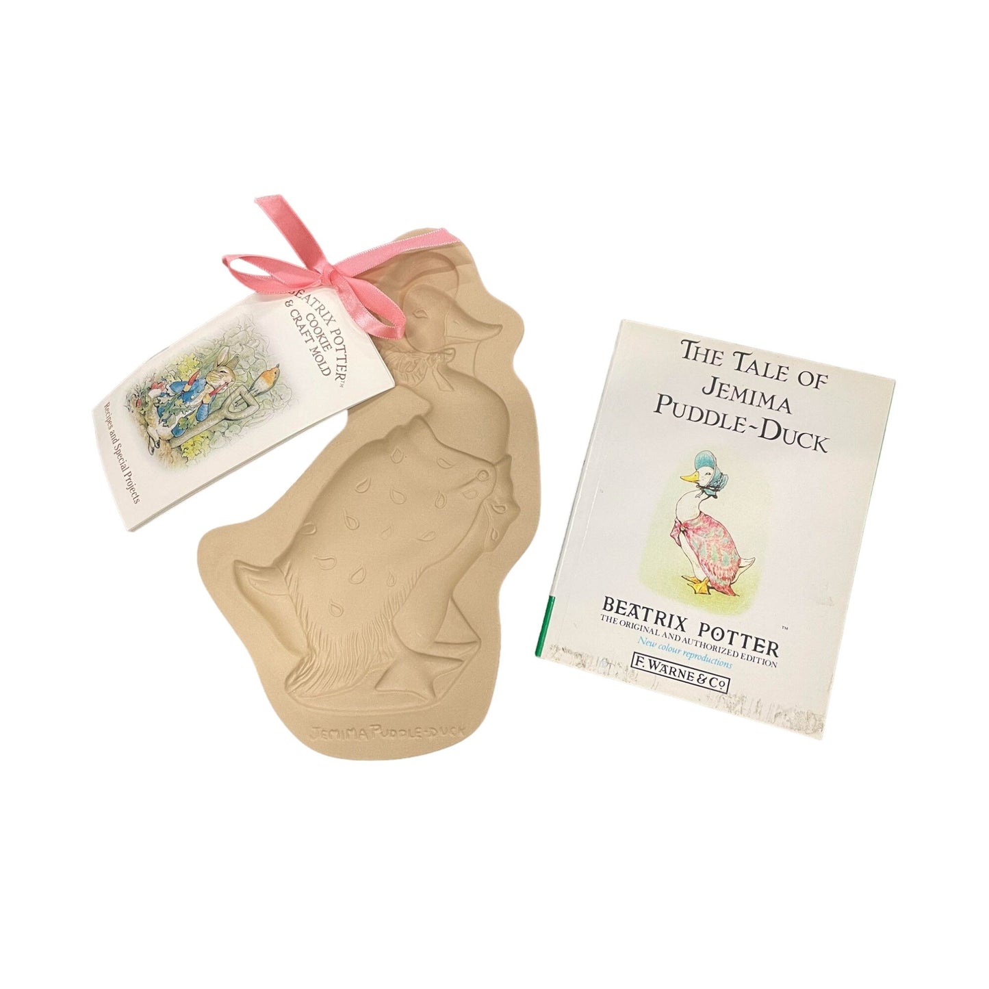 Beatrix Potter Cookie & Craft Mold/The Tale of Jemma Puddle Duck book