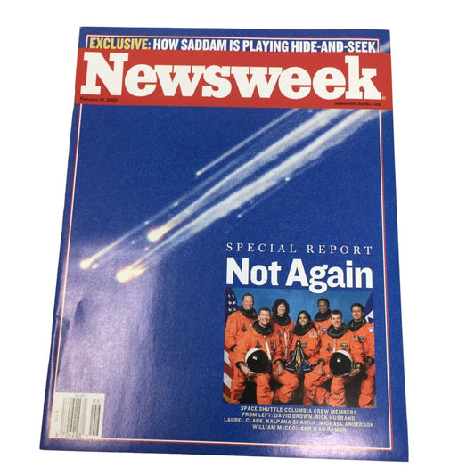 Vintage Newsweek Magazine February 10, 2003 Colombia Space Shuttle