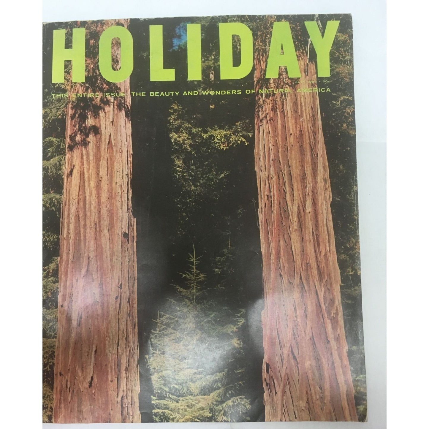 Vintage Holiday Magazine July 1958 Volume 24 No. 1