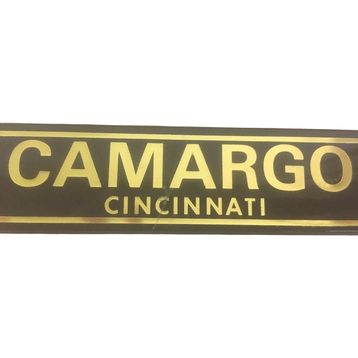 Camargo Cincinnati Hood Ornament/Auto Emblem