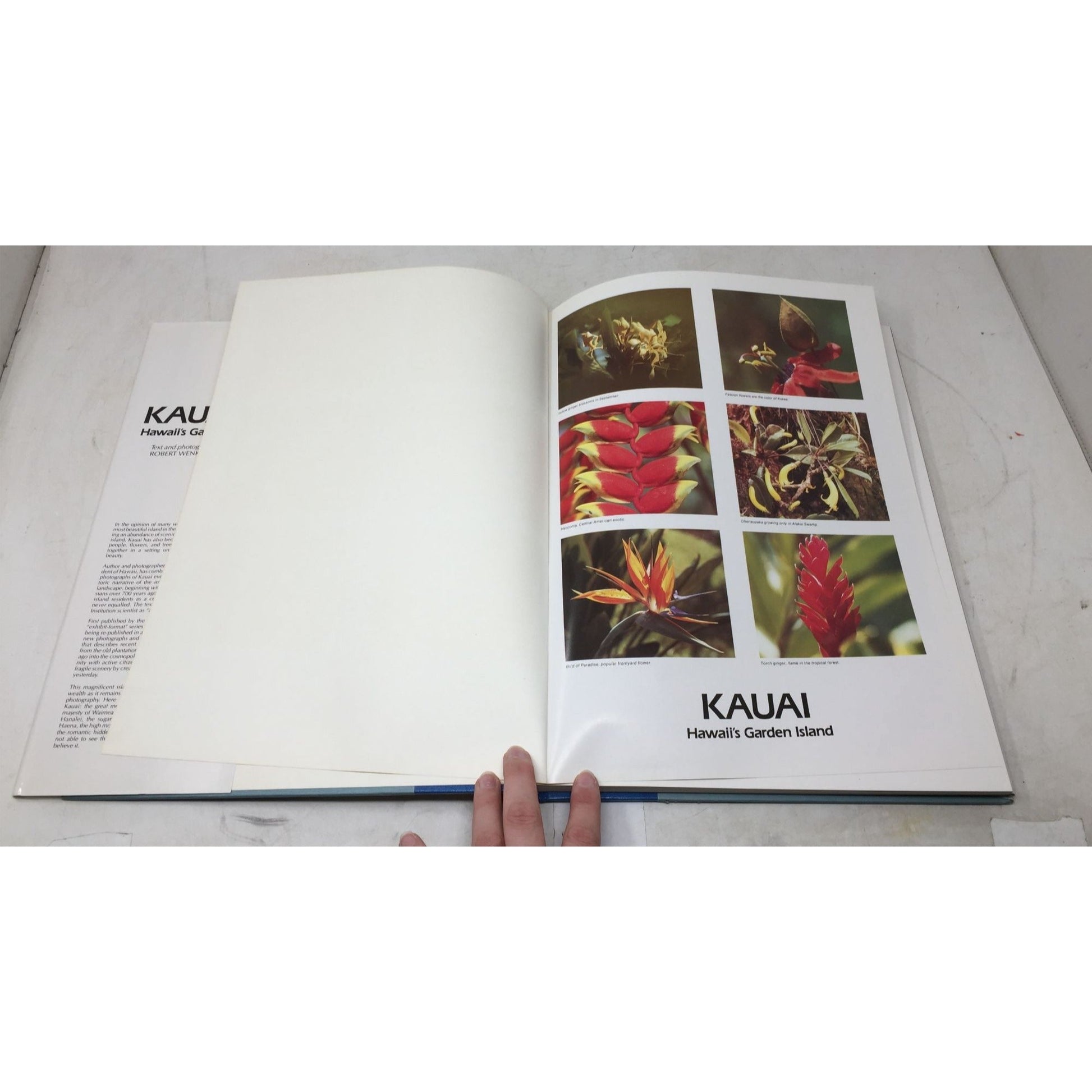 Hardcover Photography Book Titled "Kauai: Hawaii's Garden Island" A+ Stuff  A+ Stuff Books