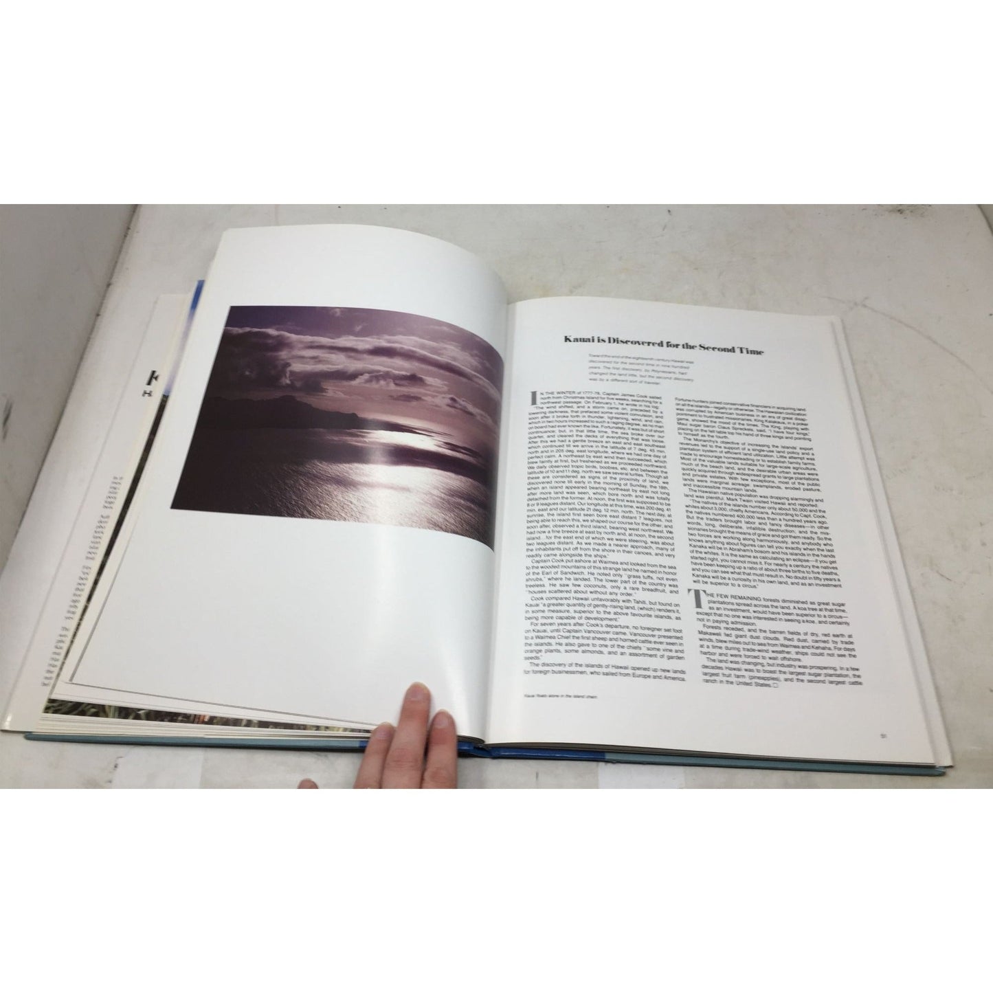 Hardcover Photography Book Titled "Kauai: Hawaii's Garden Island" A+ Stuff  A+ Stuff Books