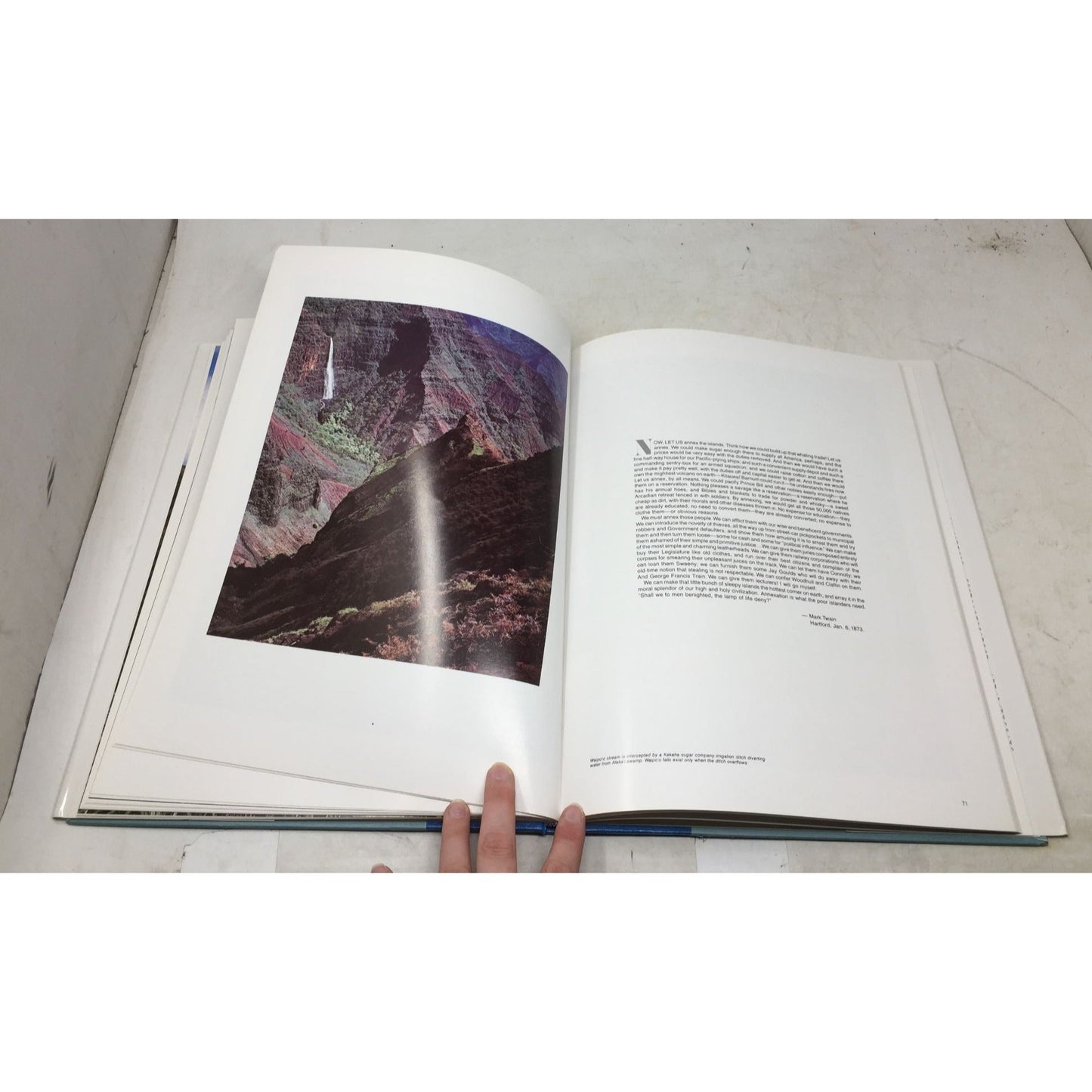 Hardcover Photography Book Titled "Kauai: Hawaii's Garden Island" A+ Stuff  A+ Stuff Books