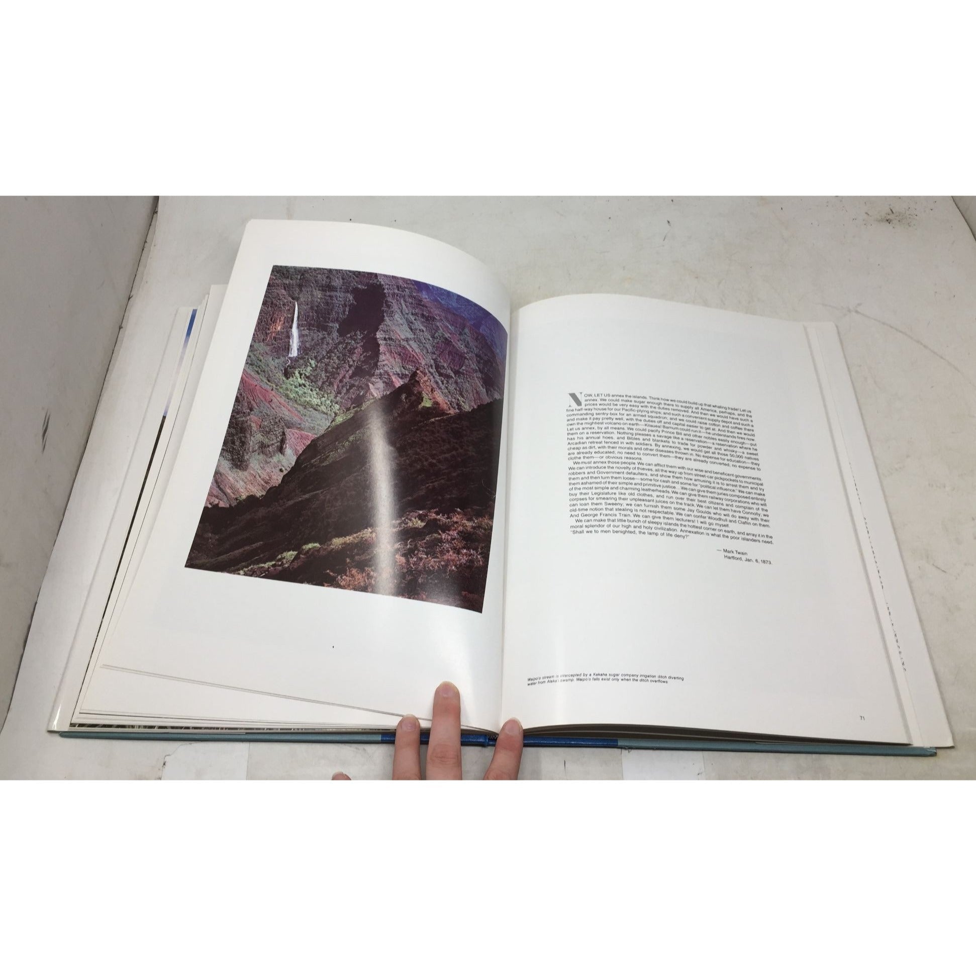 Hardcover Photography Book Titled "Kauai: Hawaii's Garden Island" A+ Stuff  A+ Stuff Books