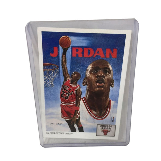 The Collector's Choice Michael Jordan Chicago Bulls #23 Basketball Trading Card