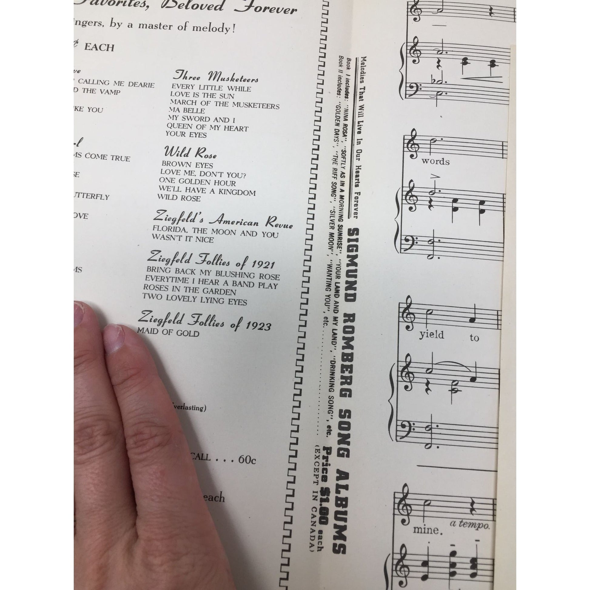 Vintage Sheet Music for the song "Love Has Found My Heart" Countess Maritza  A+ Stuff Sheet Music