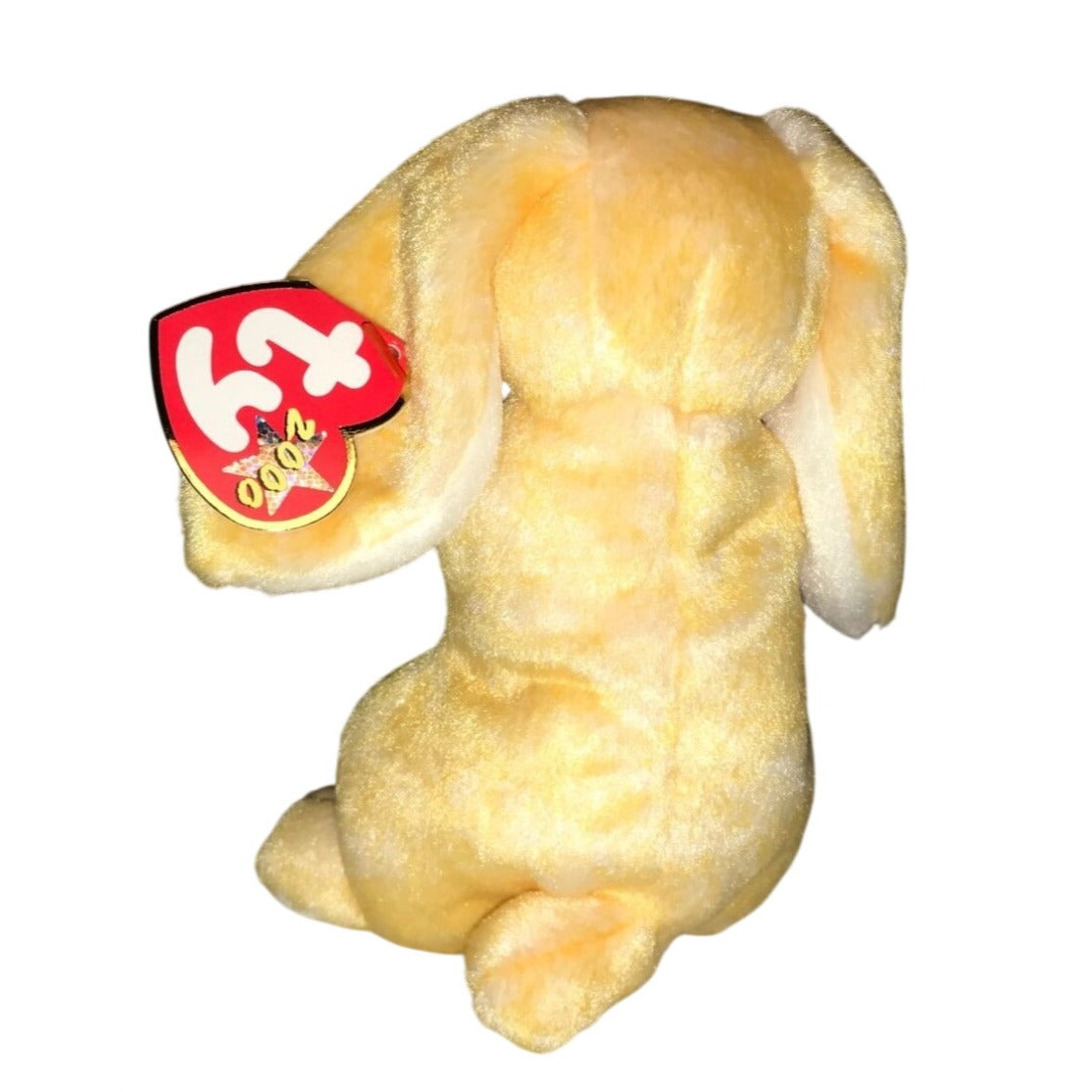 Grace - praying Bunny -Ty Beanie Baby - hologram - 2000 - pe pellets - dot matrix numbers no stamp A+ Stuff  A+ Stuff