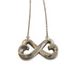 Tiffany and Co Paloma Picasso Double Loving Heart Infinity Necklace 16"