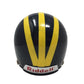 Michigan Wolverines Vintage Mini Riddell Football Helmet