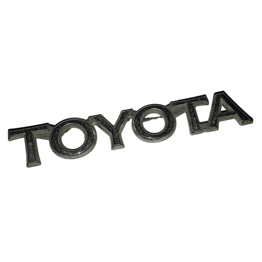 TOYOTA Silver Vehicle Hood Ornament/Auto Patch Emblem