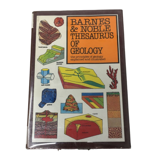 Barnes and Noble Thesaurus of Geology Hardcover Book