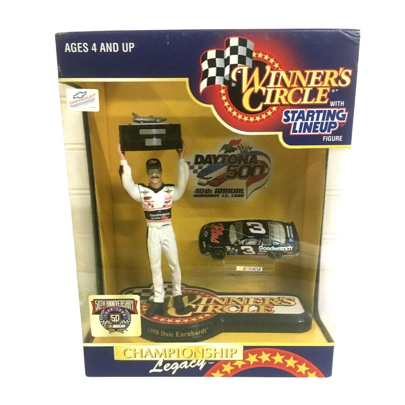 DALE EARNHARDT Winners Circle Starting Lineup Championship Legacy