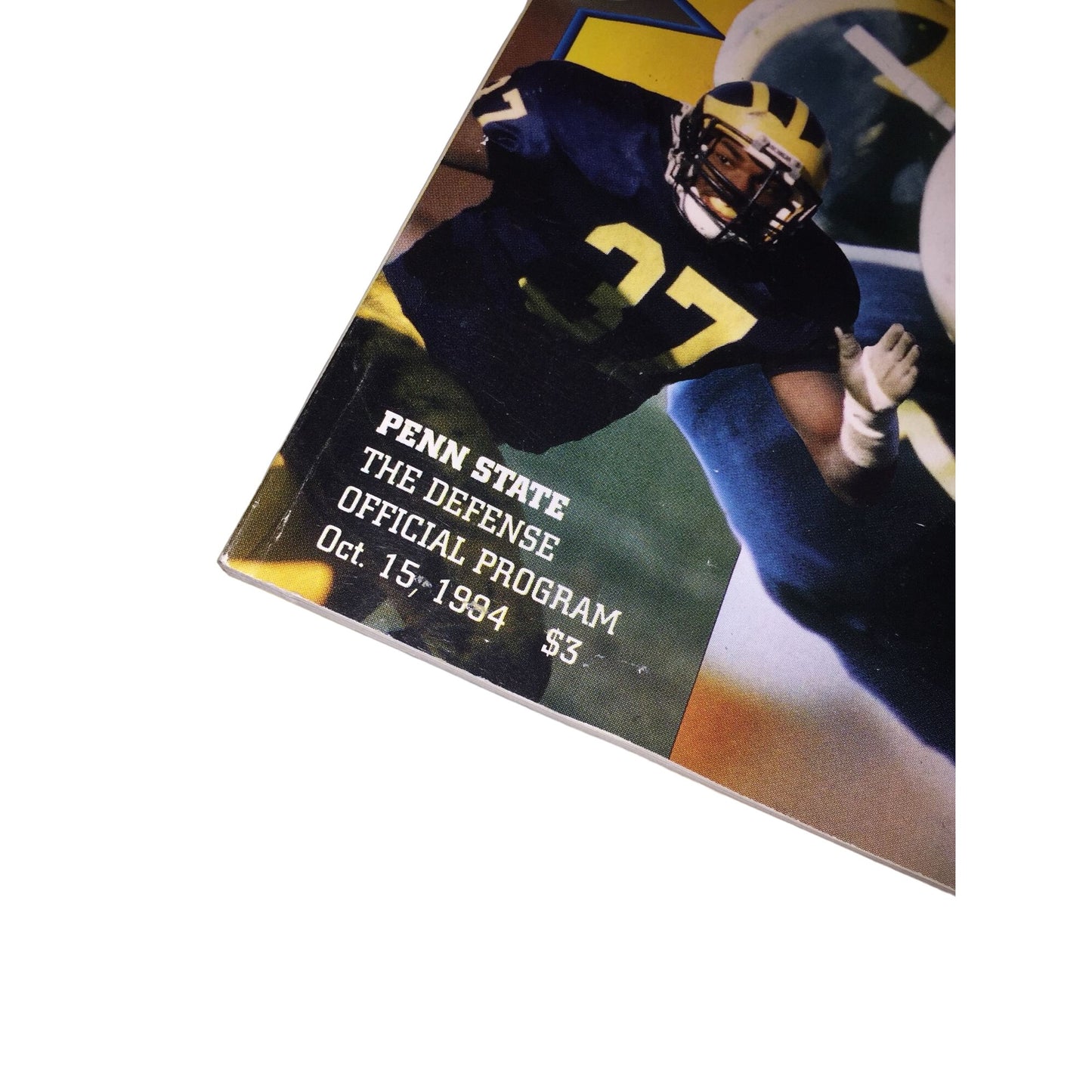 1994 UNIVERSITY OF MICHIGAN VS PENN STATE FOOTBALL PROGRAM