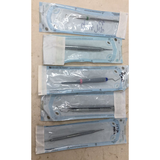 Henry Schein Miscellaneous Dentistry Tools/Instruments (5 Packs)