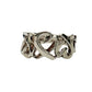 Tiffany & Co Paloma Picasso Triple Loving Heart Ring -  Size 5