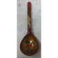 Vintage Russian Khokloma Spoon Floral Folk Art Hand Painted