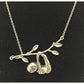 Womens "Drop It Like A Sloth" Gold Tone Necklace