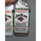 Jim Beam Miniature Liquor Bottle Salt & Pepper Shaker