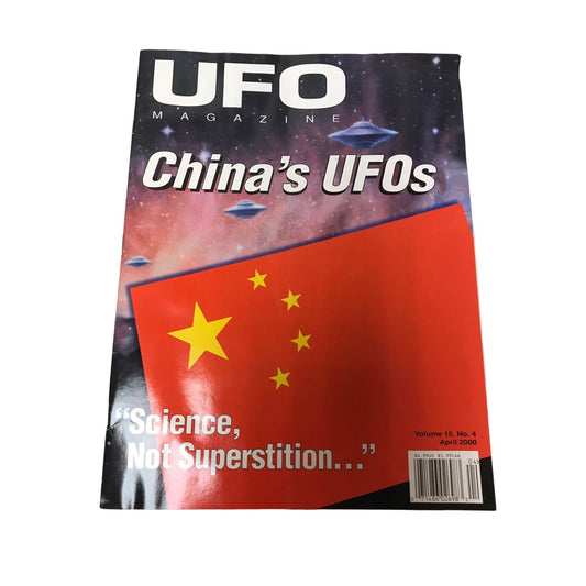 UFO Magazine China's UFOS Vol. 15 No. 4 April 2000 Vintage Magazine