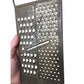 Old Fashioned All in One Flat Metal Grater and Straining Spoon With - Primitive Kitchen Utensils