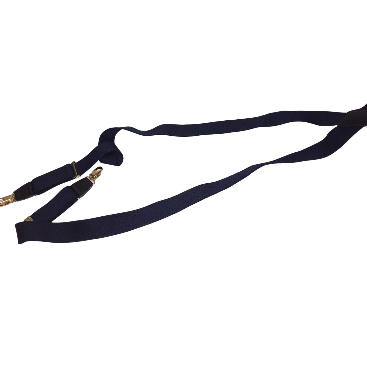 Men's Elastic X-Back Suspenders with Brass Hardware