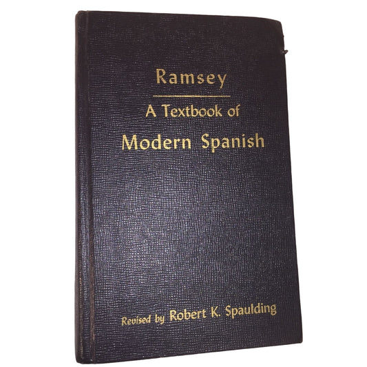 Ramsey: A Textbook of Modern Spanish by Marathon Montrose Ramsey