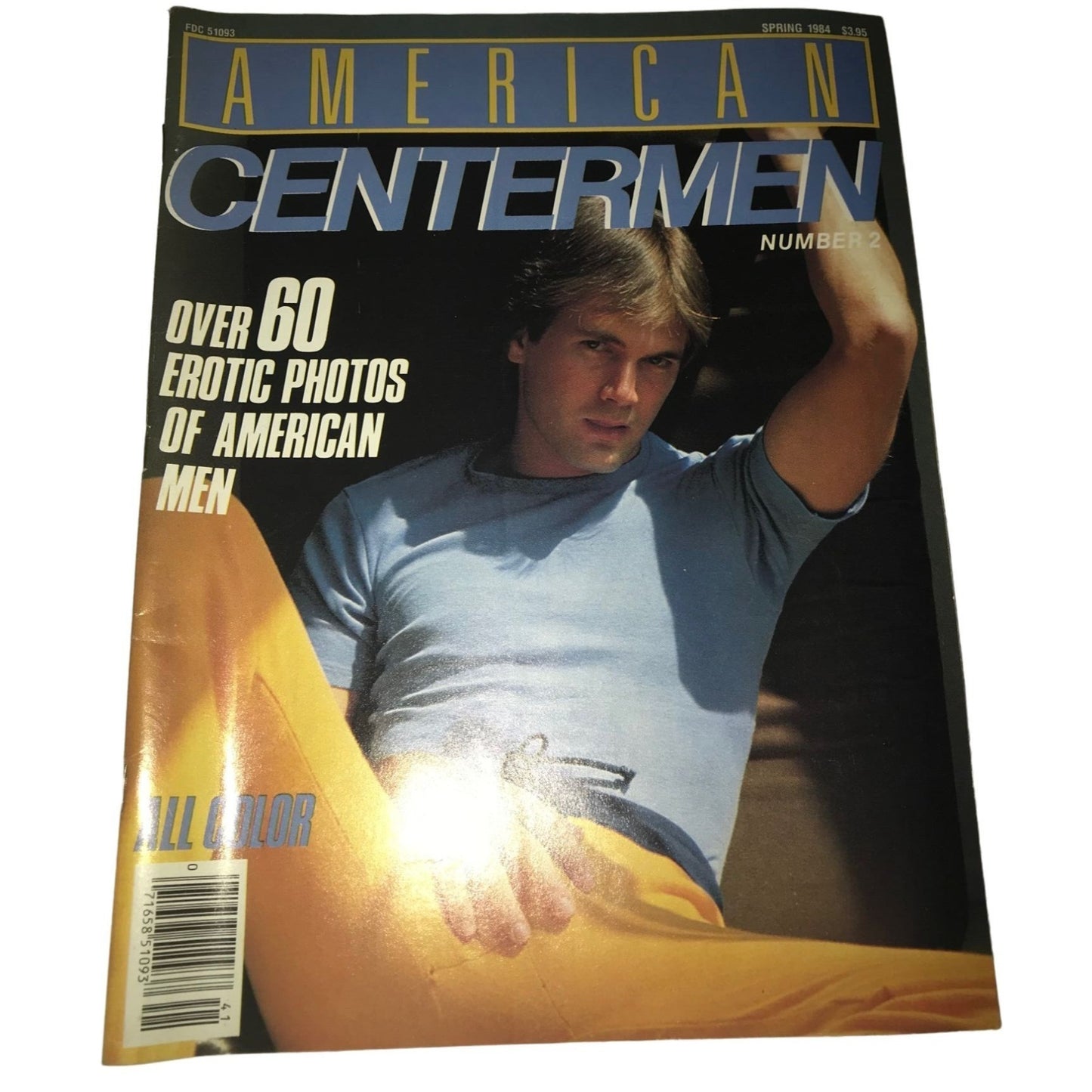 Vintage American Centermen Number Two Gay Magazine (Adults Only Magazine)