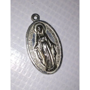 Holy Mother Religious pendant - Mary Conceived without sin - pray for us without recourse to thee