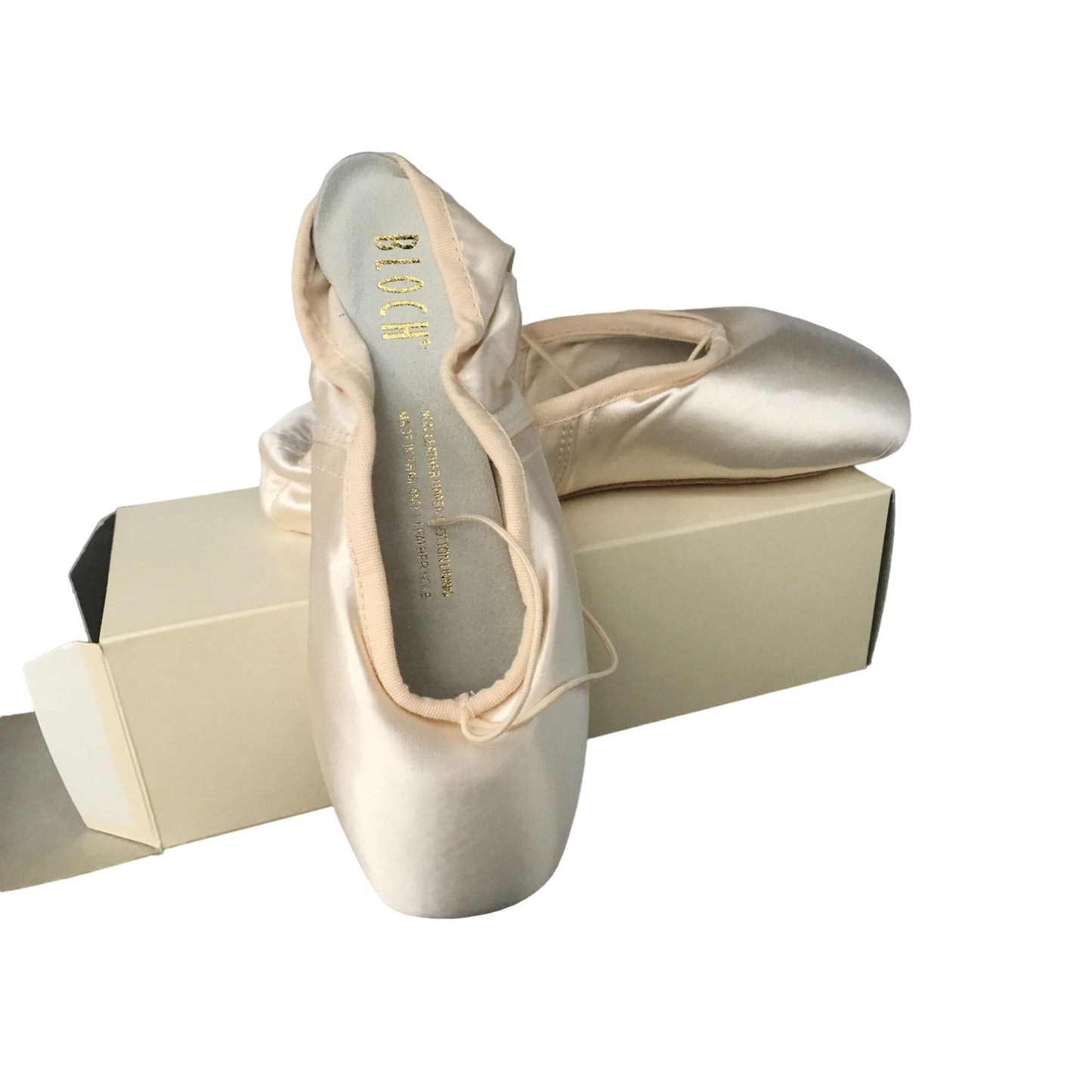 BLOCH Alpha Pink 045B Pink Pointe Shoes - Ballet Shoes -