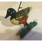 Vintage Duck Christmas Tree Ornament- About 4 inches