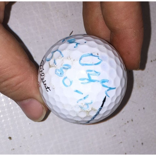 Titleist Autographed Signed Golf Ball Sports Collectible