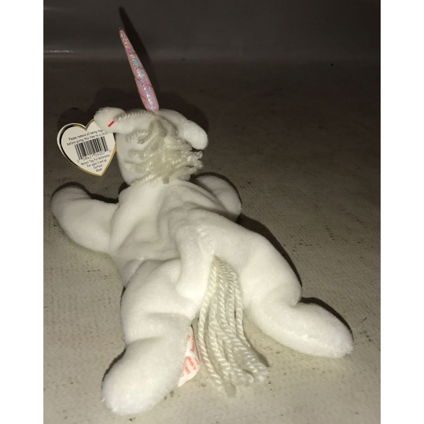 Vintage TY Beanie Baby Mystic the Unicorn with tags