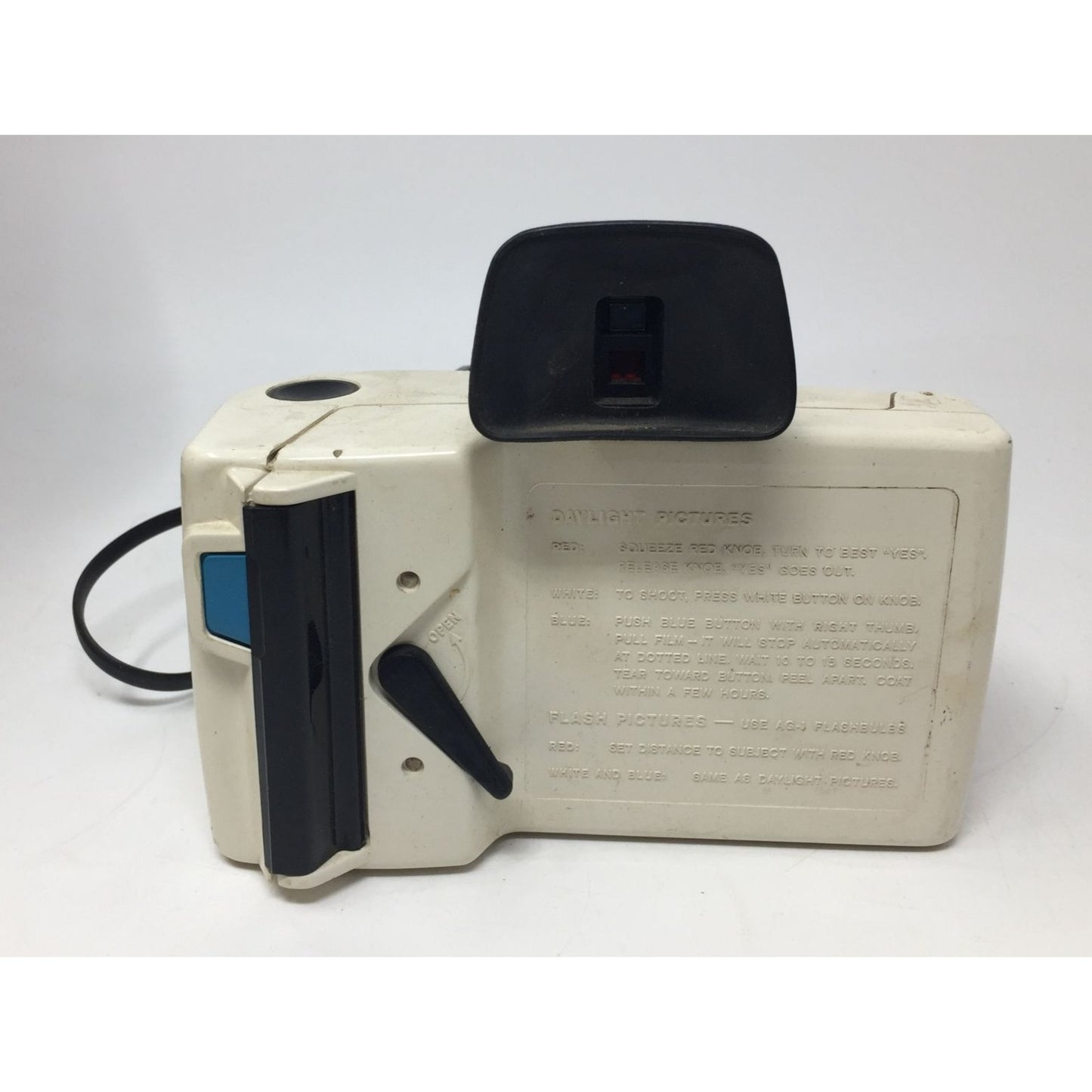 Vintage Polaroid Land Camera Swinger Model 20 w/ How To Use Instruction Manual