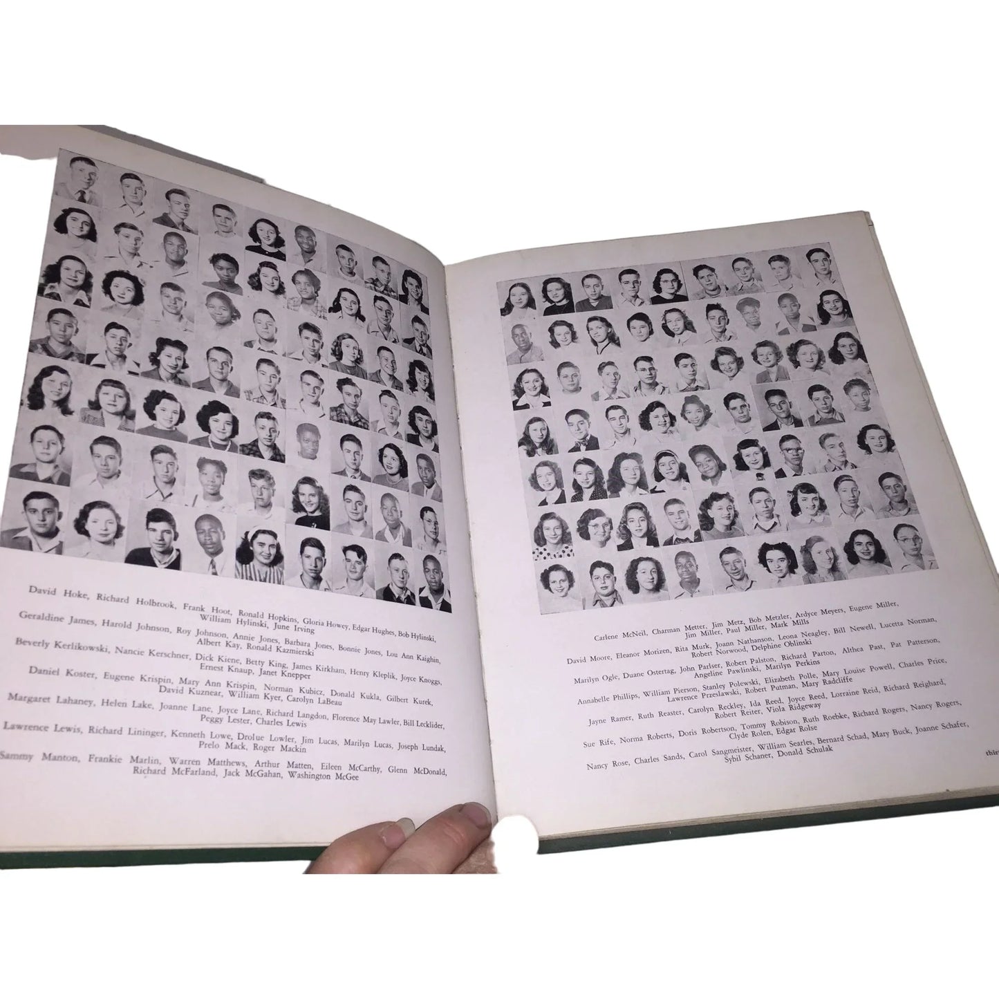 Scottonian 1947 Vintage Black/White Highschool Yearbook Memorabilia - A+ Stuff