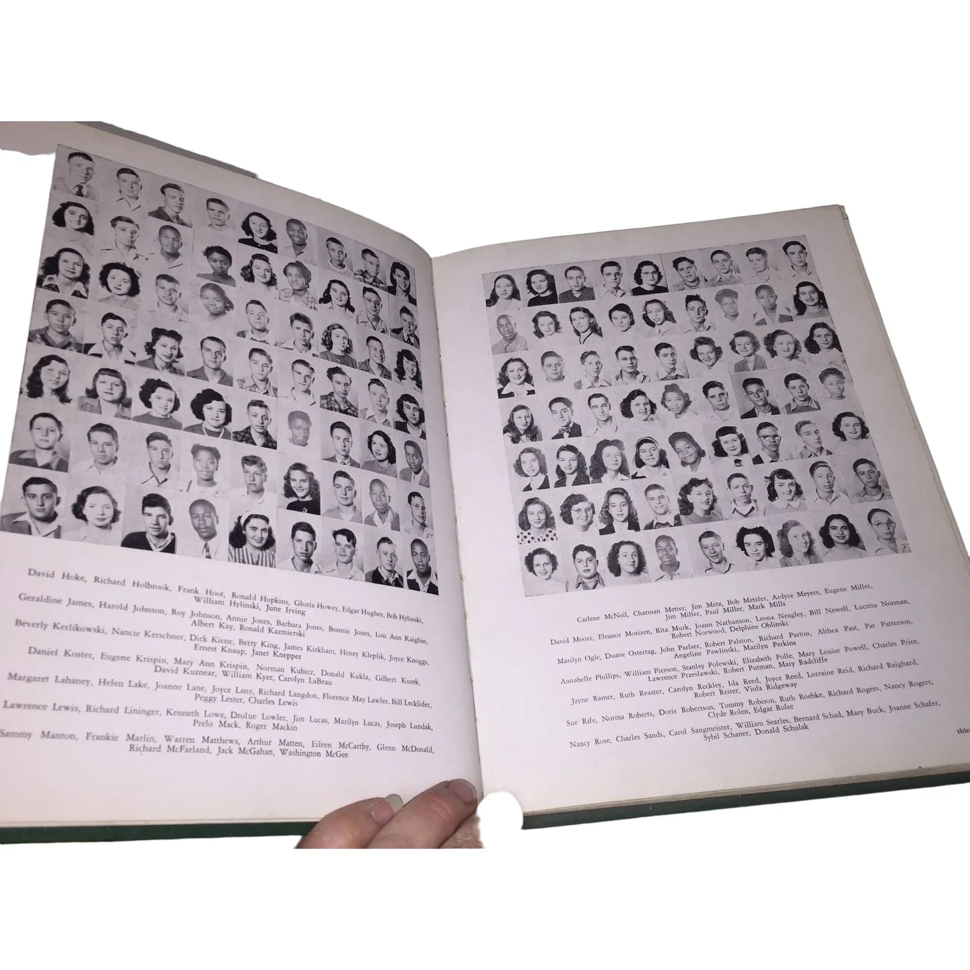 Scottonian 1947 Vintage Black/White Highschool Yearbook Memorabilia - A+ Stuff