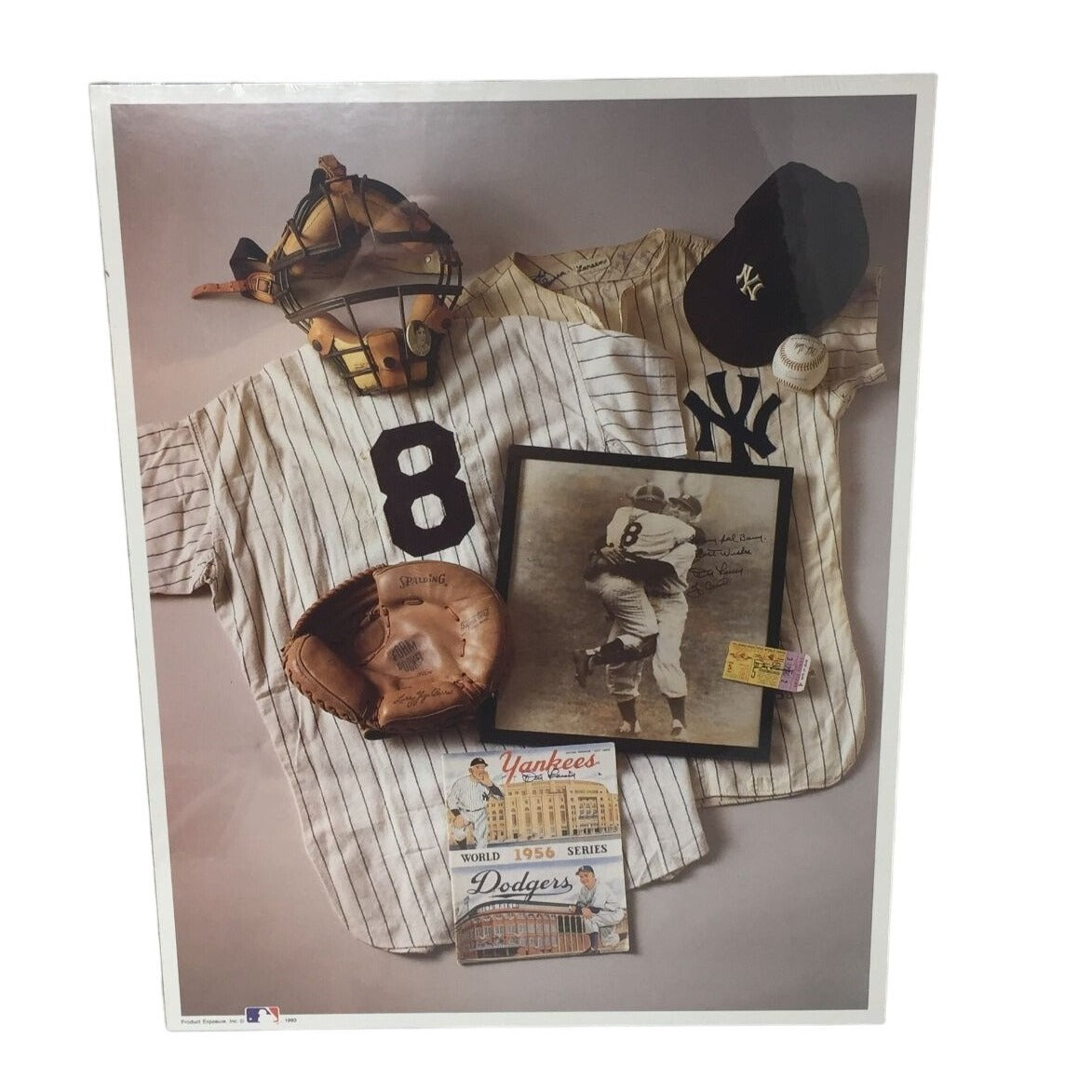 Vintage 1993 Product Exposure Inc. No. 7 The Perfect Game New York Yankees Poster