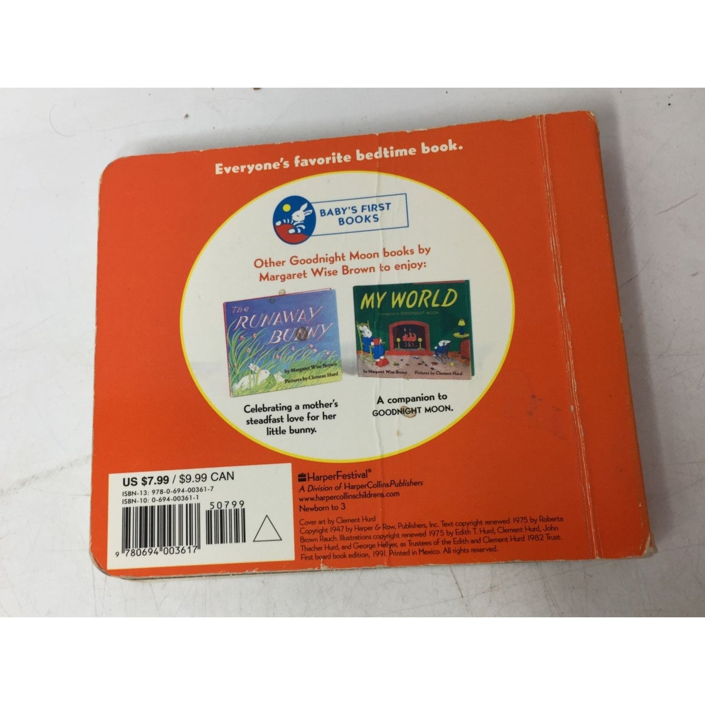 ''GOODNIGHT MOON'' BY MARGARET WISE BROWN AND CLEMENT HURD