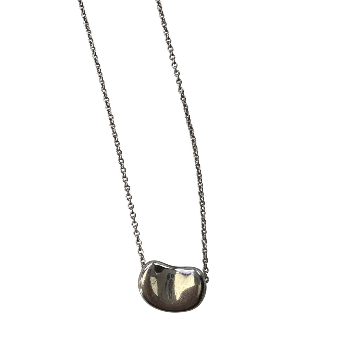 Tiffany & Co Elsa Peretti Small Bean Necklace - 16" Chain Tiffany & Co  A+ Stuff Pendant with Necklace