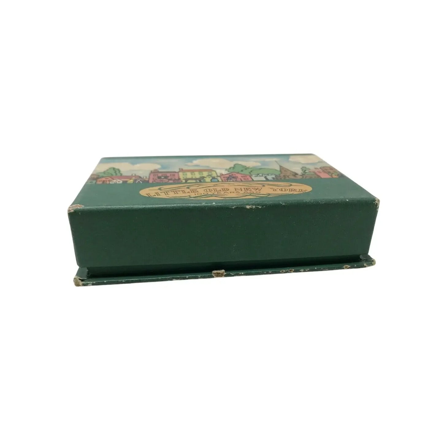 LITTLE OLD NEW YORK (Broadway) Vtg Playing Cards w Case Fan-C Pack Fan-C Pack Co.