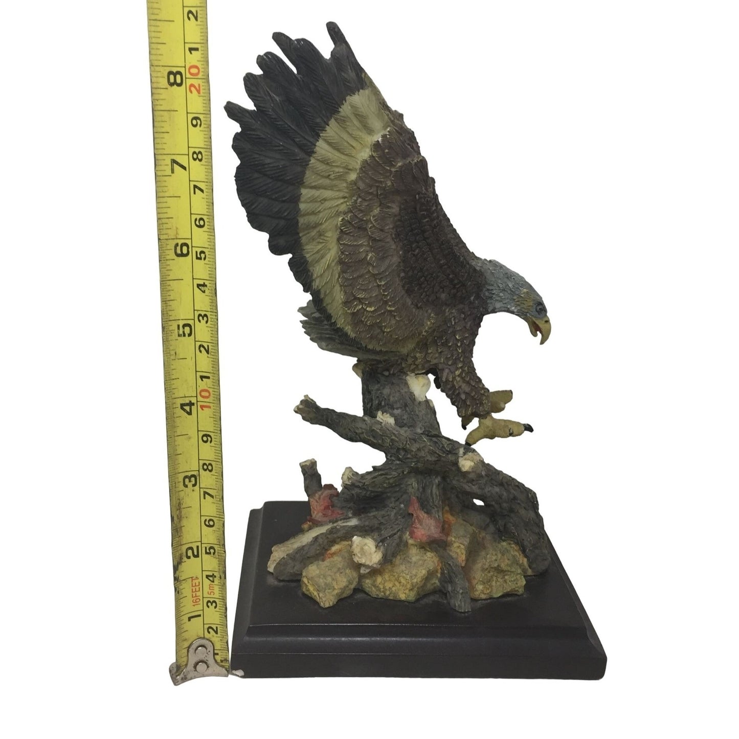 Majestic American Pride Bald Eagle Flying Sculpture/ Statue