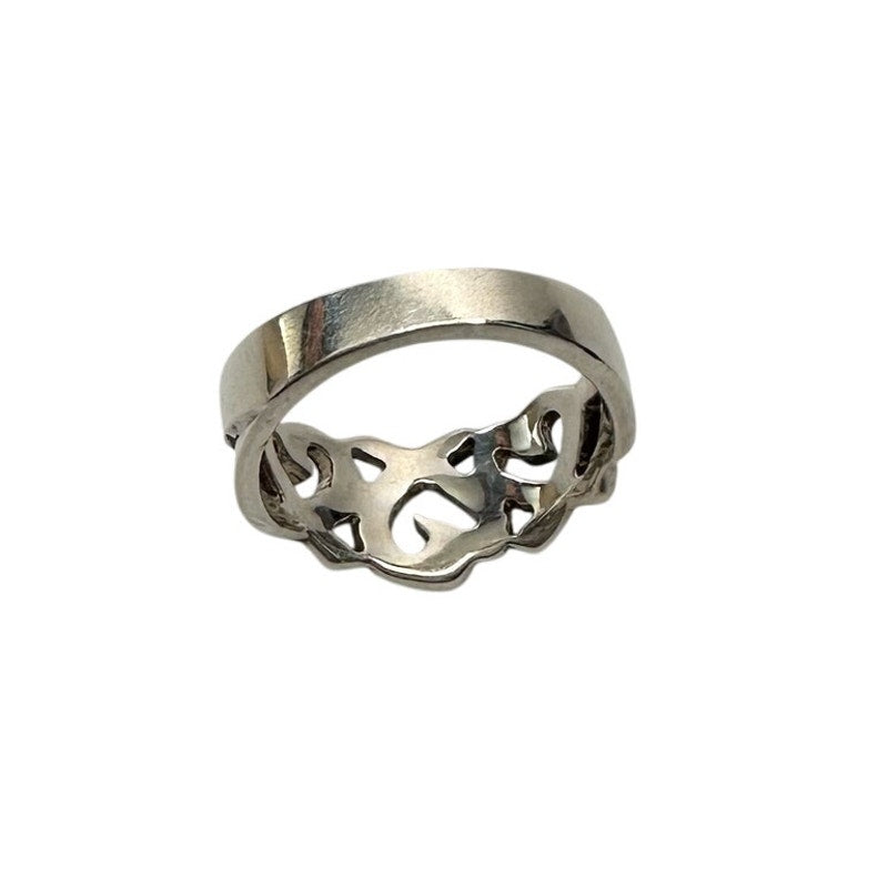 Tiffany & Co Paloma Picasso Triple Loving Heart Ring -  Size 5